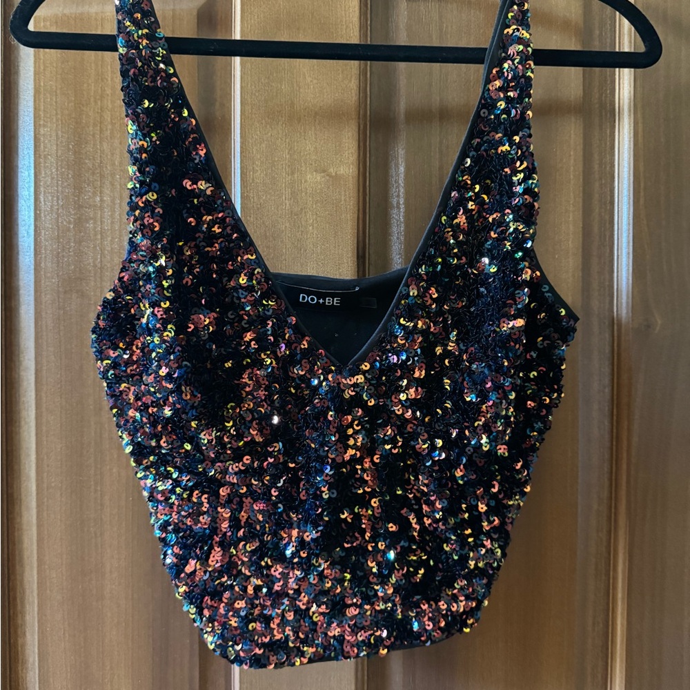 DO+BE Sequin Women's Top - Multicolor